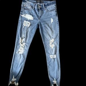 Express ankle jeans. Size 4